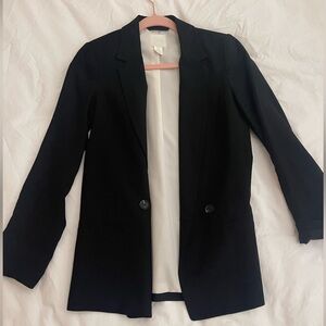 H&M Black Blazer size 0